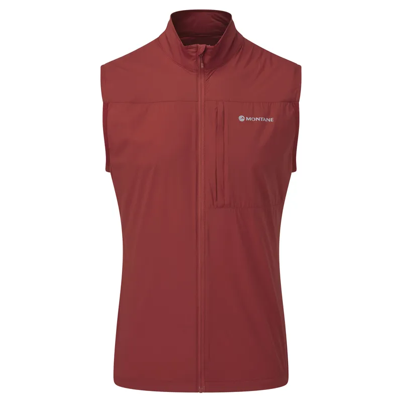 Montane Mens Featherlite Gilet Acer Red