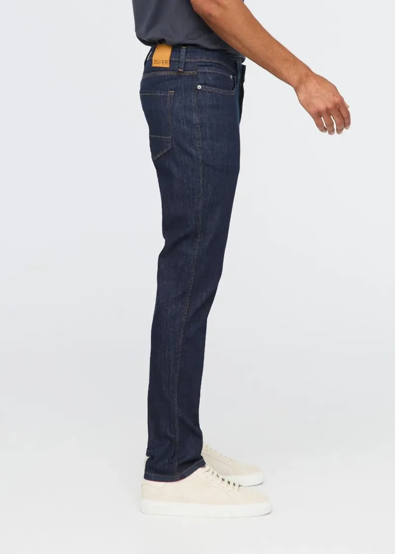 Duer Men's Performance Denim Slim Jeans Heritage Rinse-2