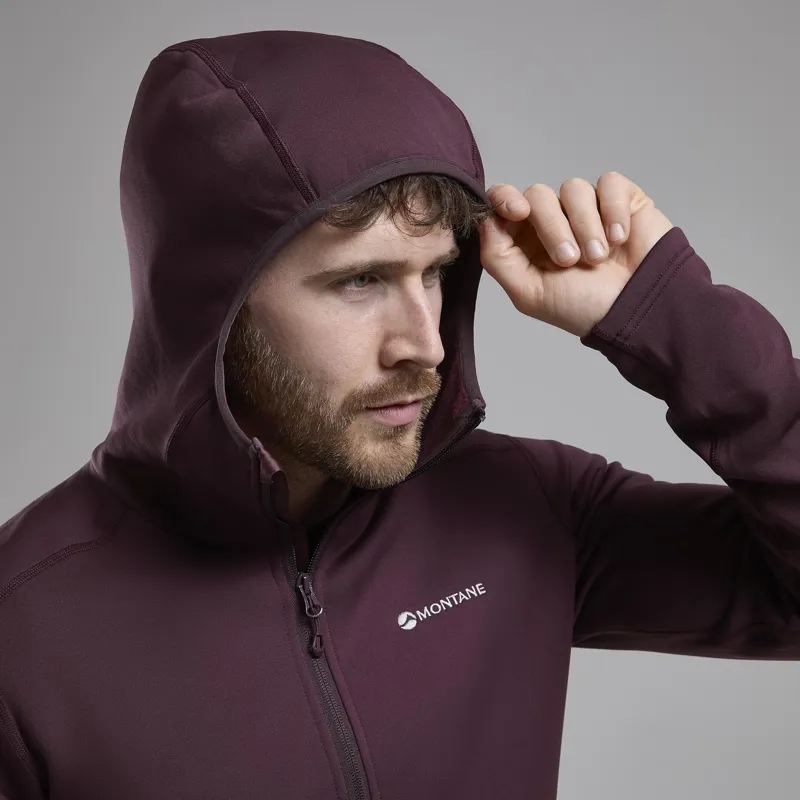 Montane Men's Fury Hoodie Dark Garnet-3