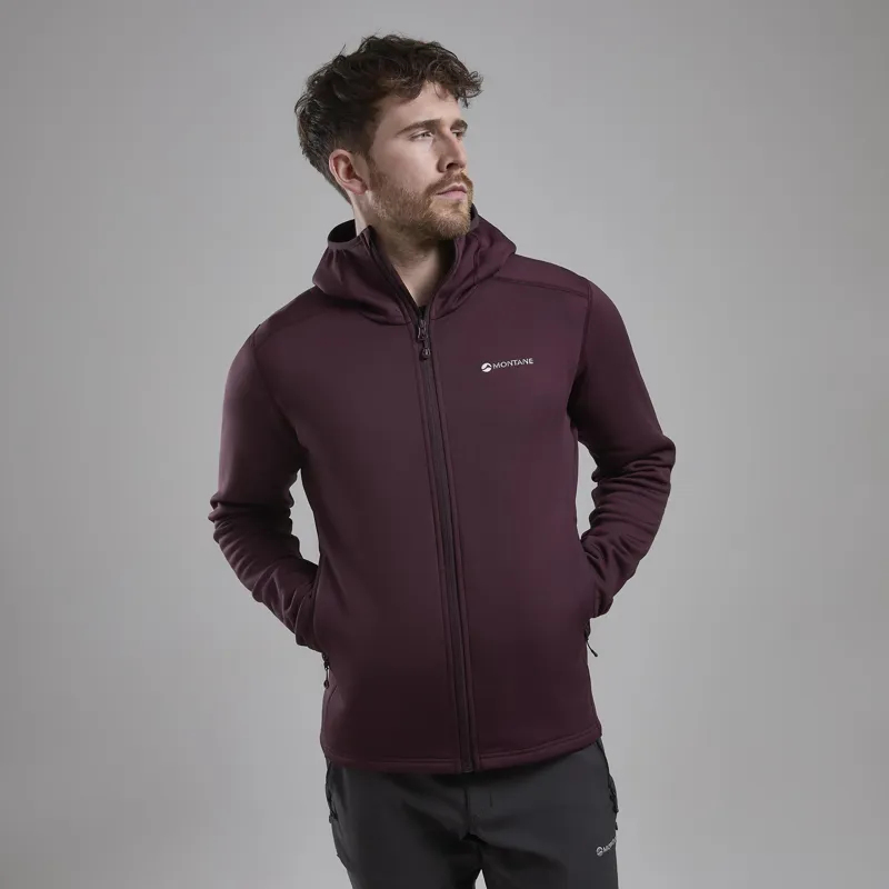 Montane Men's Fury Hoodie Dark Garnet-4