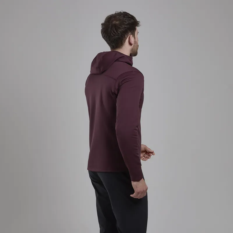 Montane Mens Fury Lite Hoodie Dark Garnet-3
