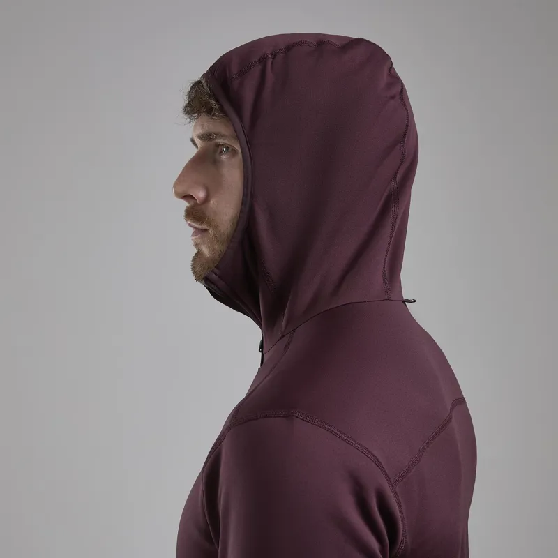 Montane Mens Fury Lite Hoodie Dark Garnet-4