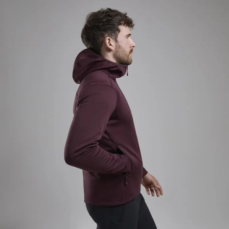 Montane Mens Fury Lite Hoodie Dark Garnet-2