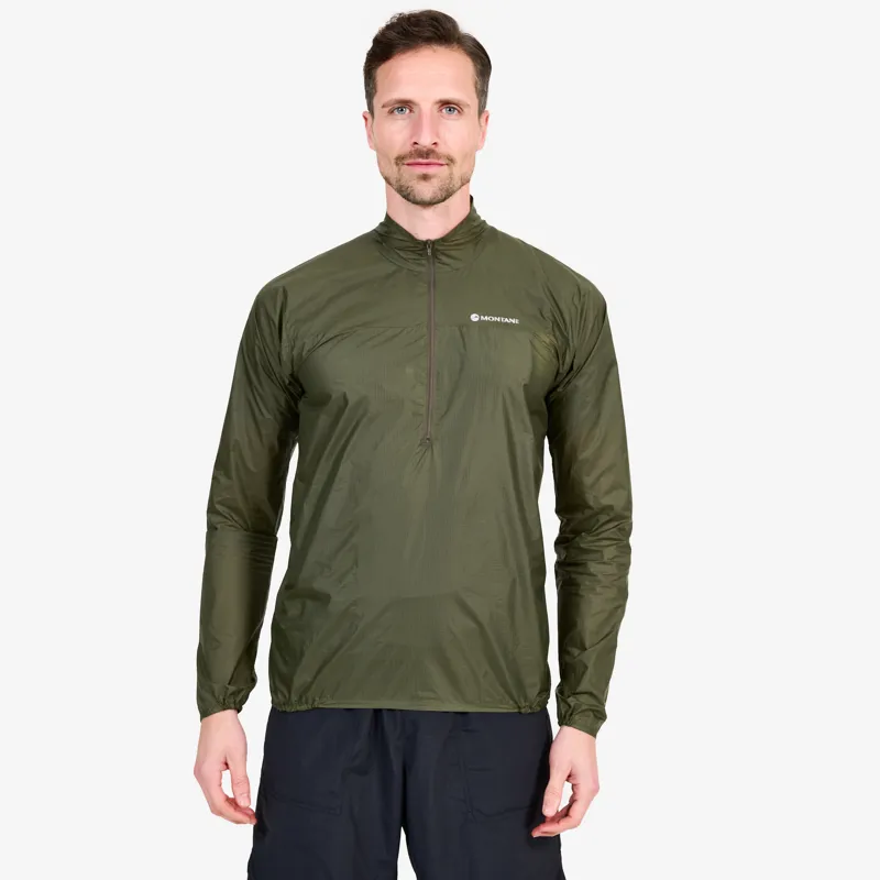 Montane Mens Lite-Speed Trail Pull-On Kelp Green-2