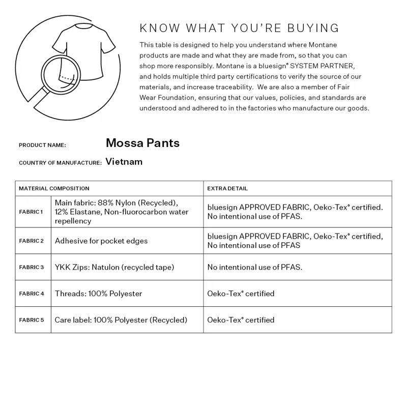 Montane Men's Mossa Pants Black-6