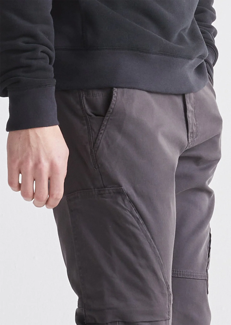 Duer Mens Live Free Adventure Pants Charcoal Grey-6