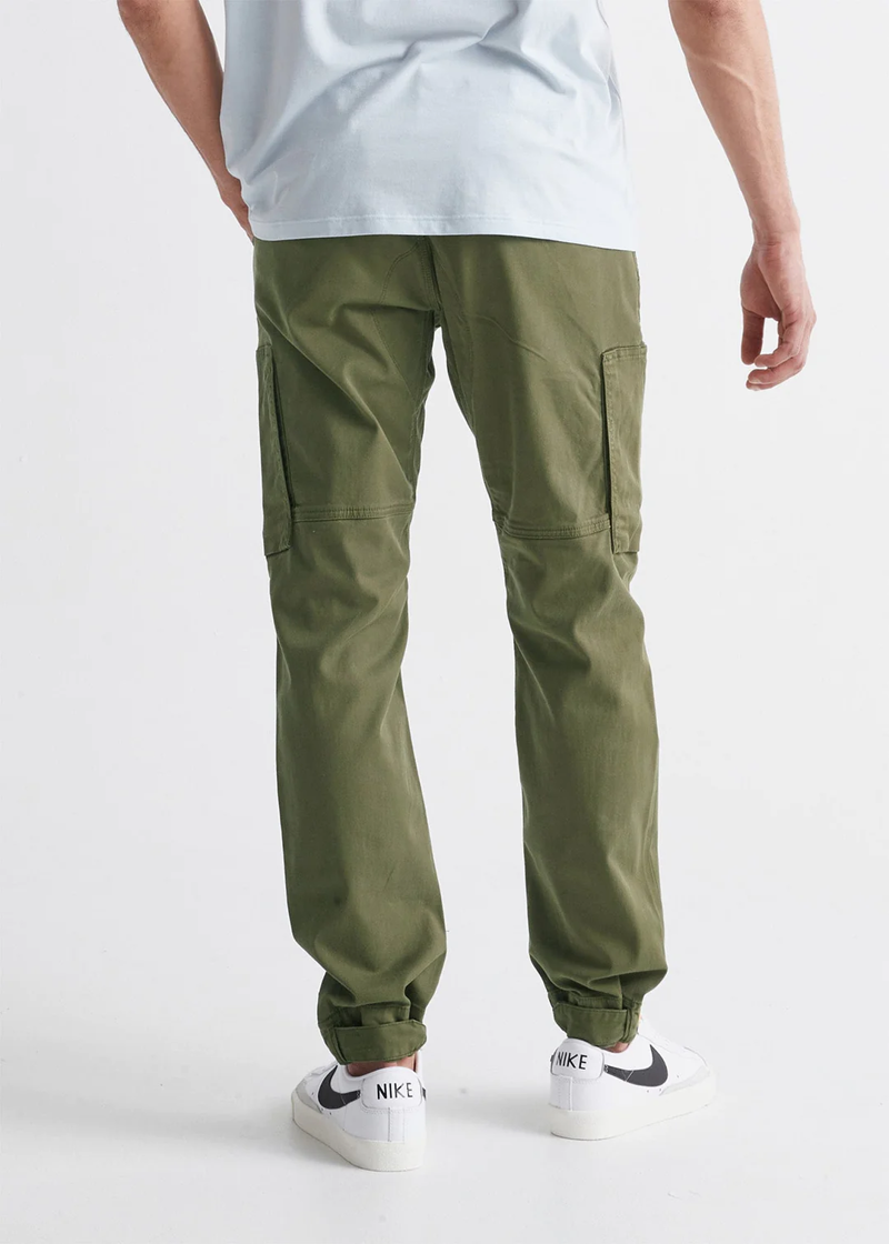 Duer Mens Live Free Adventure Pants Loden Green-1