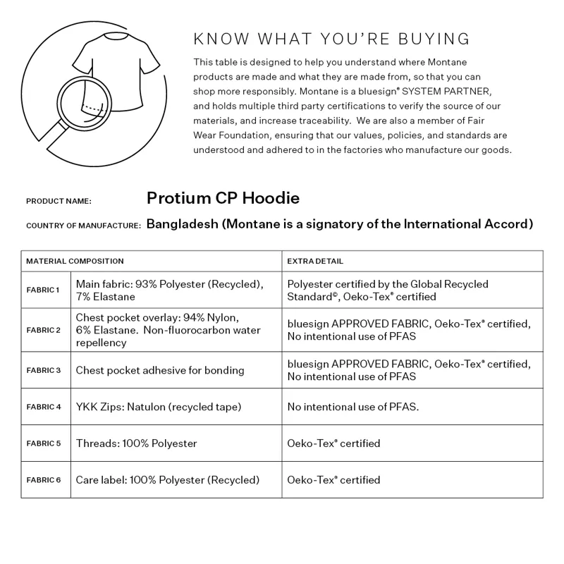 Montane Men's Protium CP Hoodie Caper-6