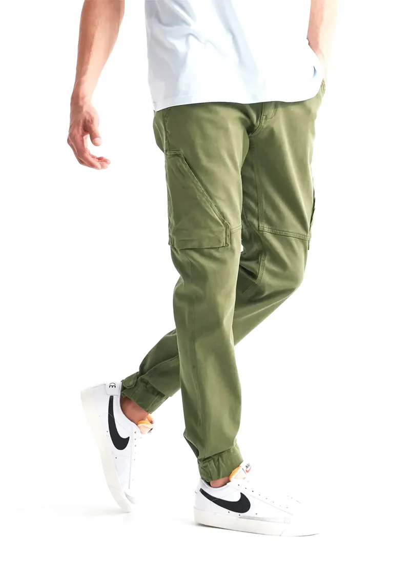 Duer Mens Live Free Adventure Pants Loden Green