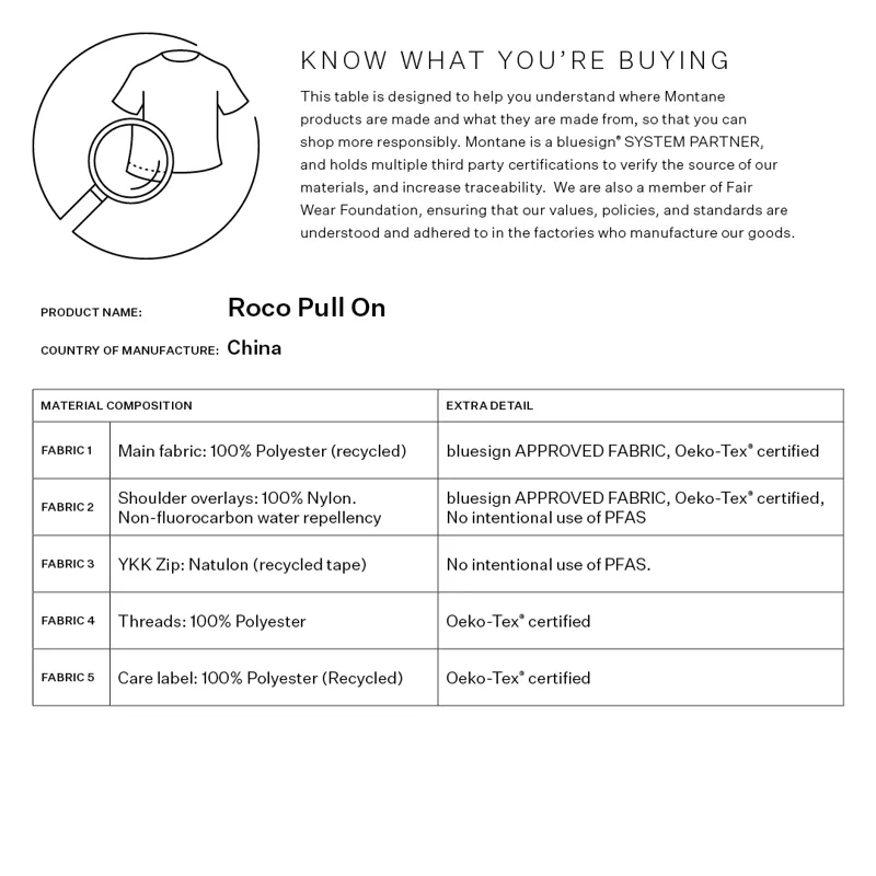 Montane Men's Roco Pull-On Oyster-5