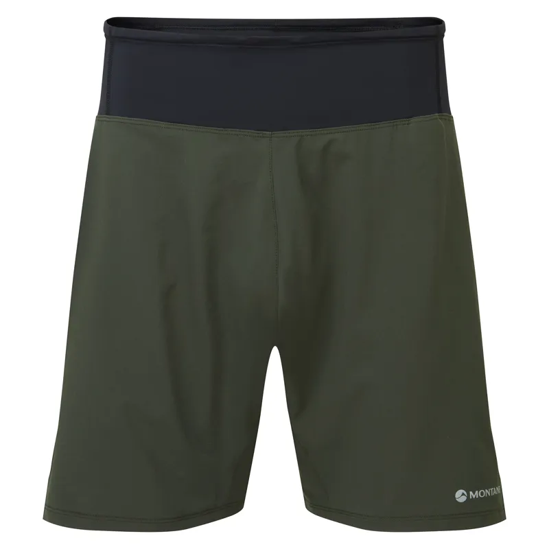 Montane Mens Slipstream 7 Shorts Oak Green