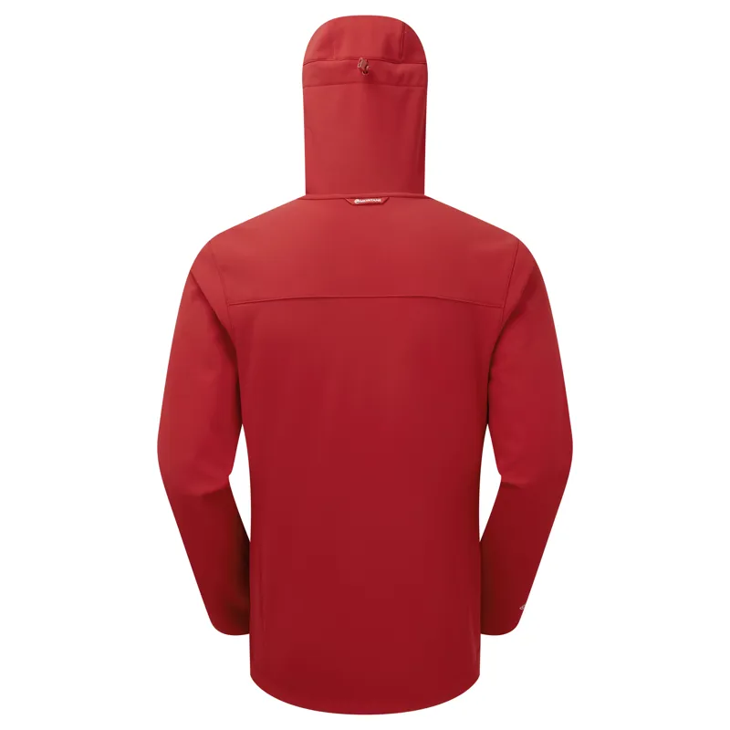 Montane Mens Windjammer XPD Hoodie Acer Red-1