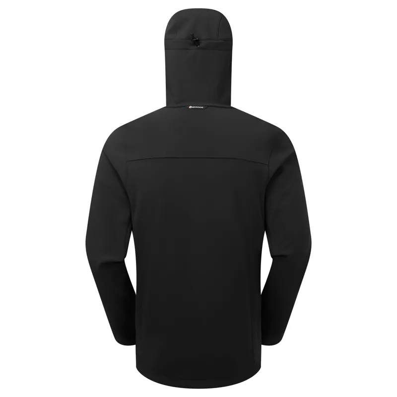 Montane Mens Windjammer XPD Hoodie Black-1