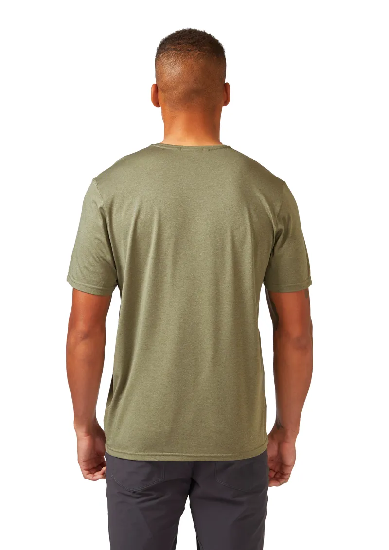 Rab Mens Mantle Mountain T-Shirt Light Khaki-3