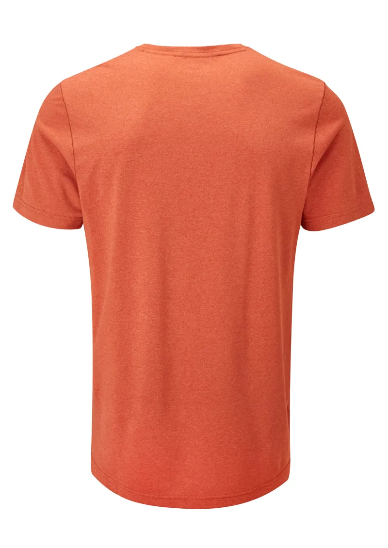 Rab Mens Mantle Mountain T-Shirt Red Clay-1