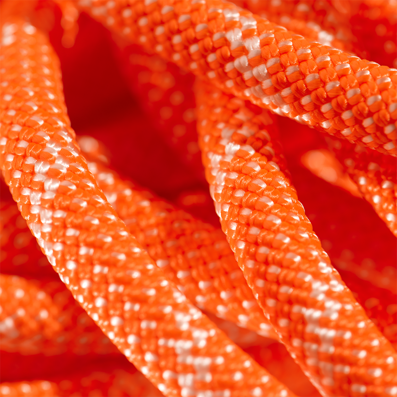Mammut 8.0mm Alpine Classic Rope Orange/White 60m -1