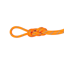 Mammut 8.7mm Alpine Sender Dry Rope Vibrant Orange/Ocean 60m 