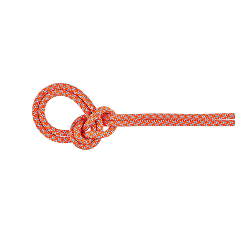 Mammut 8.7mm Crag Sender Dry Rope Vibrant Orange/Zen 60m