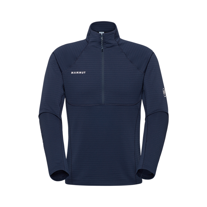 Mammut Mens Taiss ML Half Zip Pull Marine