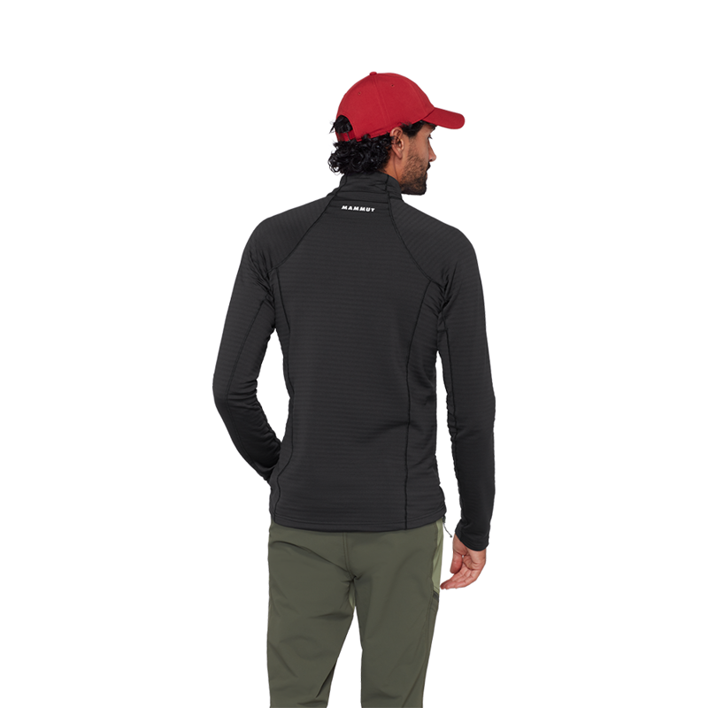 Mammut Mens Taiss ML Half Zip Pull Marine-2