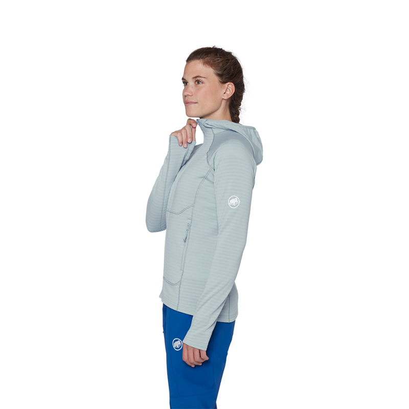 Mammut Womens Taiss ML Hooded Jacket Nebla-2