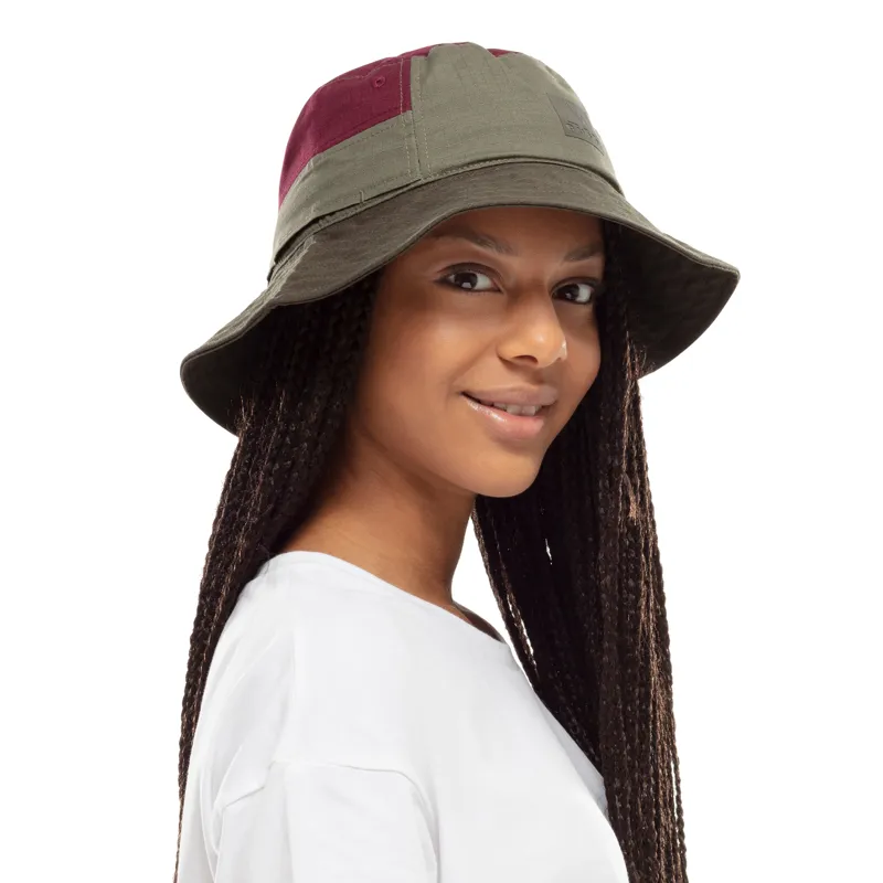 Buff Sun Bucket Hat Hak Khaki-2