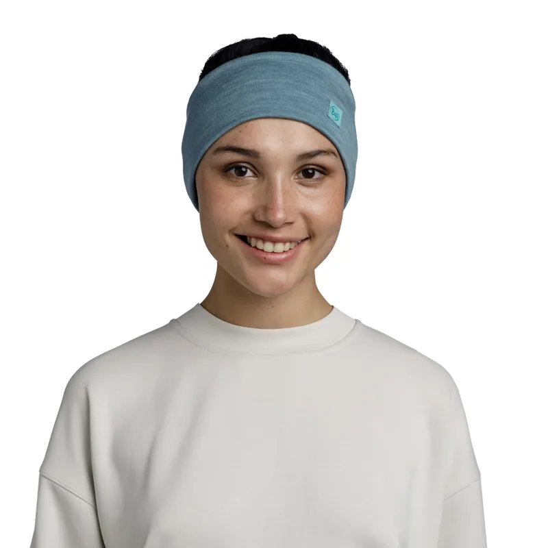 Buff Merino Wide Headband Pool-1