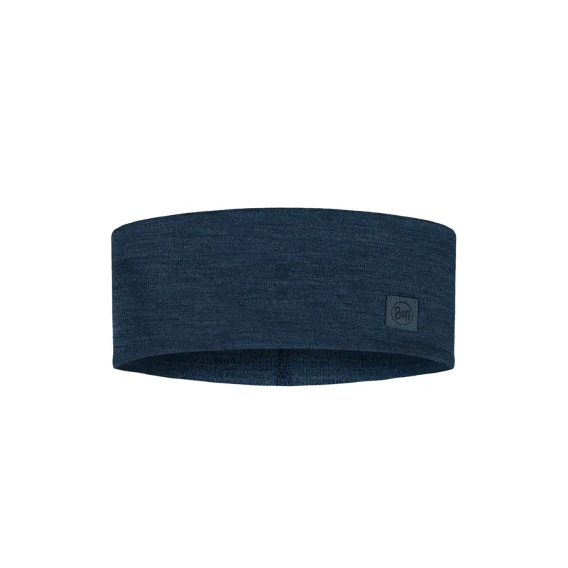 Buff Merino Wide Headband Night Blue