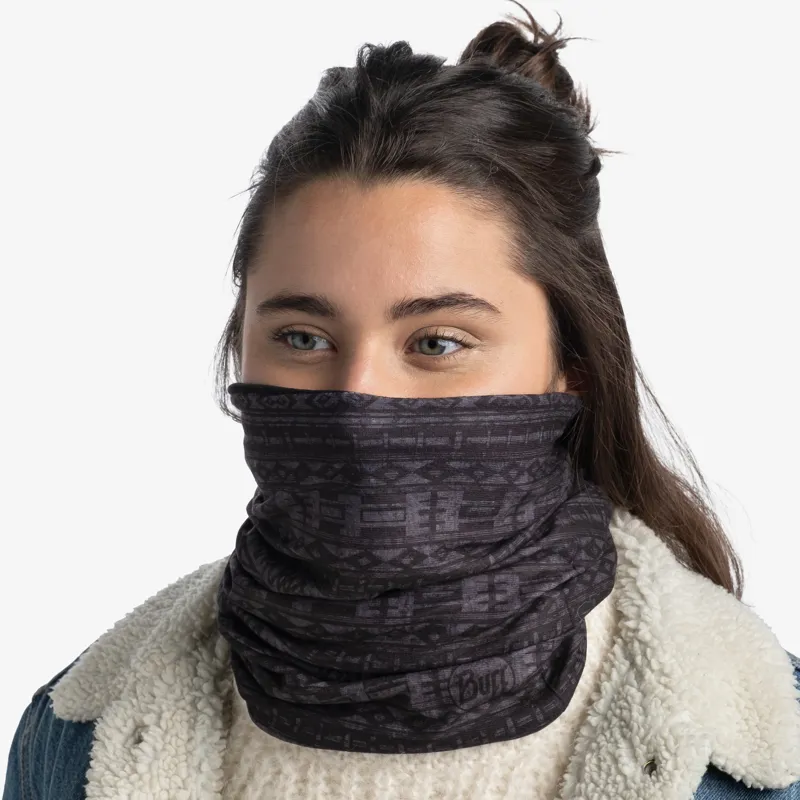 Ruff Polar Reversible Neckwear Urid Black-5