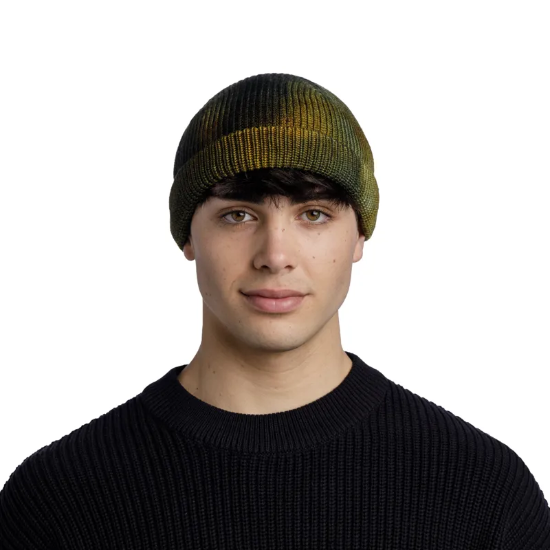 Buff Ervin Beanie Khaki-2