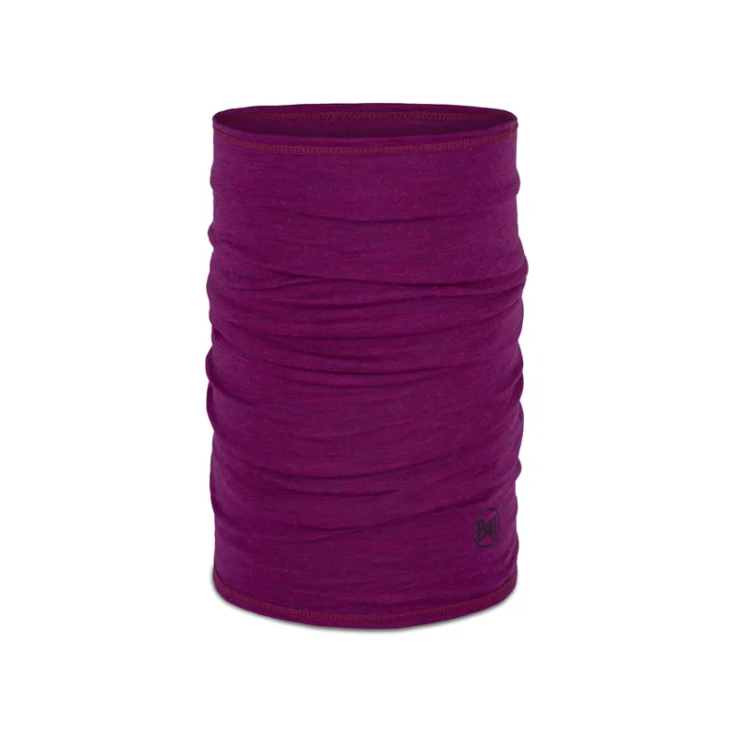 Buff Merino Lightweight Neckwear Magenta