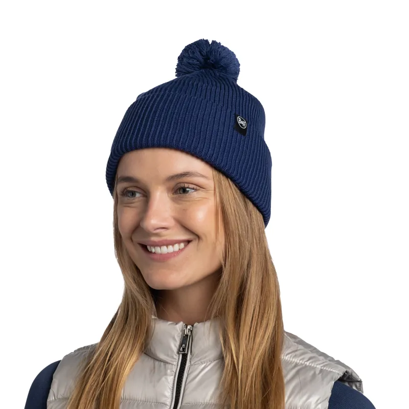 Buff Renvi Knitted Beanie Midnight-2