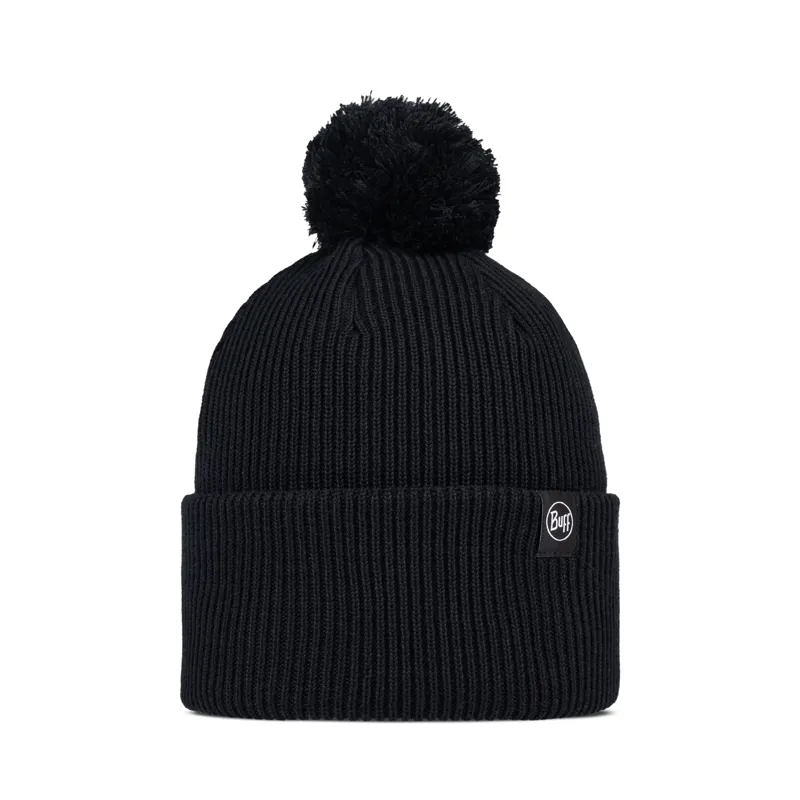Buff Renvi Knitted Beanie Black
