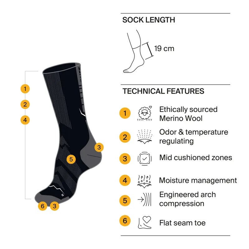 BUFF Lightweight Merino Wool Crew Ginger-3