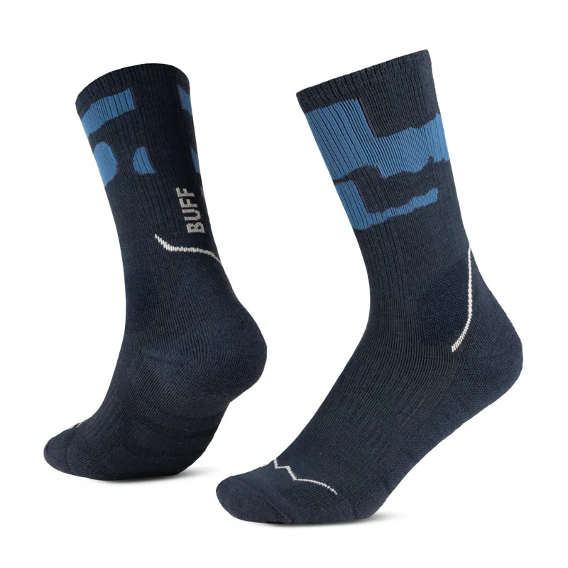 BUFF Midweight Merino Wool Crew Night Blue-1