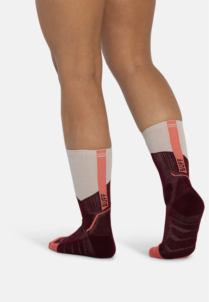 BUFF Midweight Merino Wool Crew Wine-1