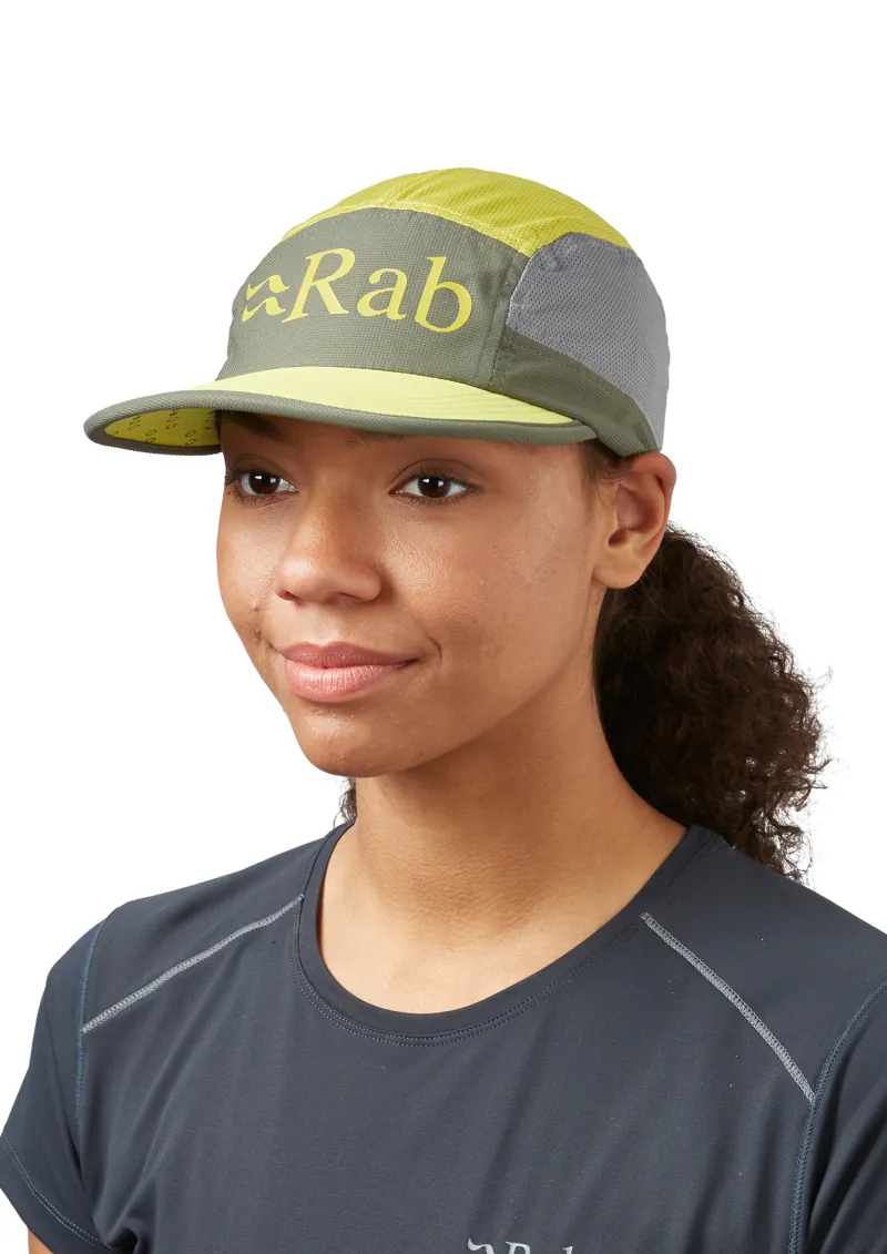 Rab Momentum 5 Panel Cap Army/Zest-2