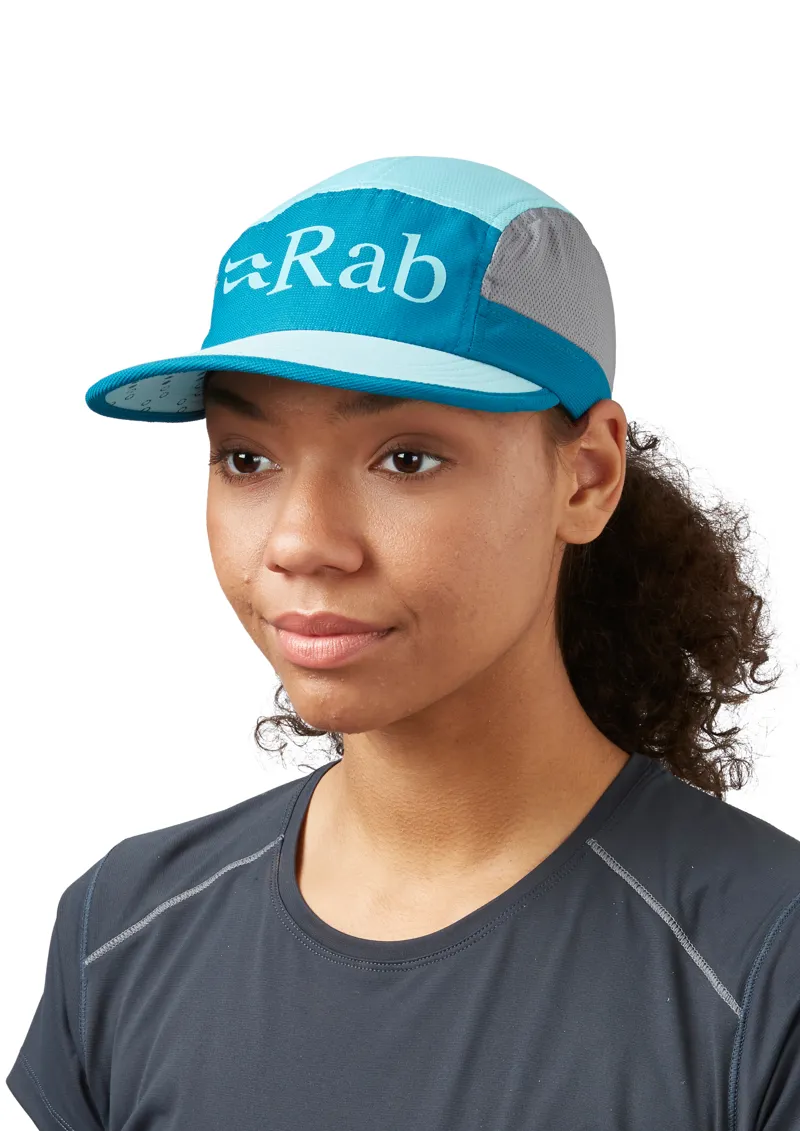 Rab Momentum 5 Panel Cap Ultramarine/Meltwater-1