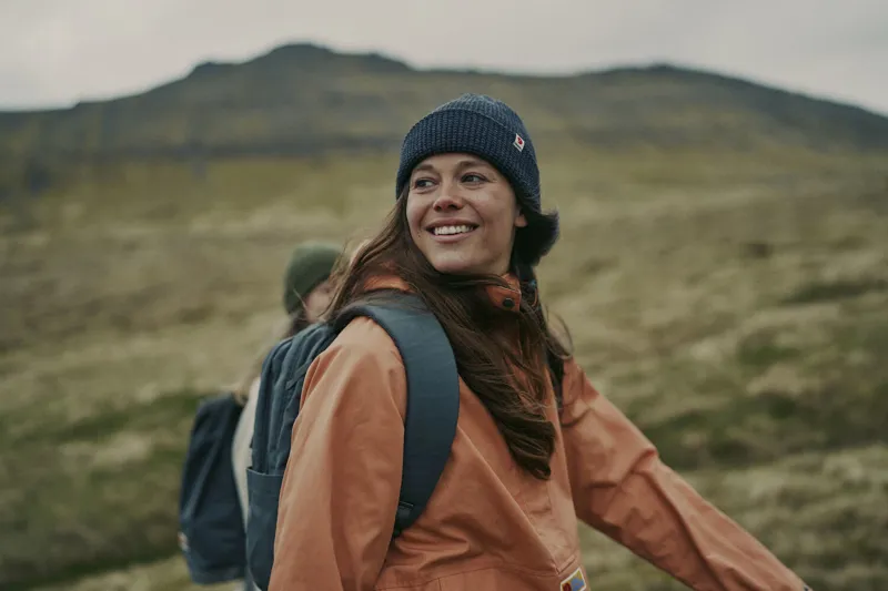 Fjallraven Womens Vardag Anorak Mustard Yellow-9