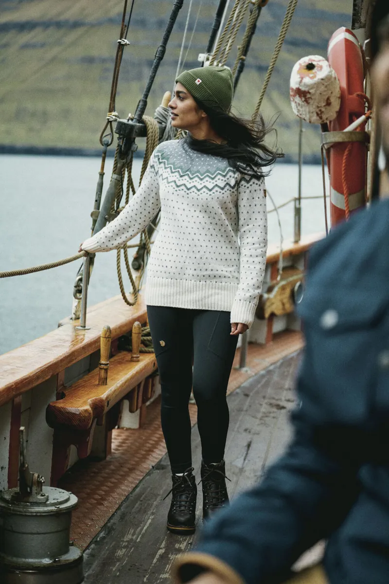 Fjallraven Womens Abisko Tights Terracotta Brown-12