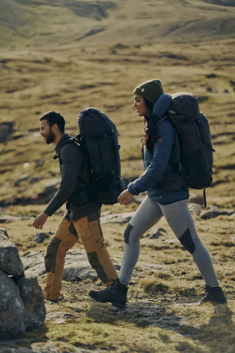 Fjallraven Women's Abisko Varm Trekking Tights Deep Patina/Iron Grey-8