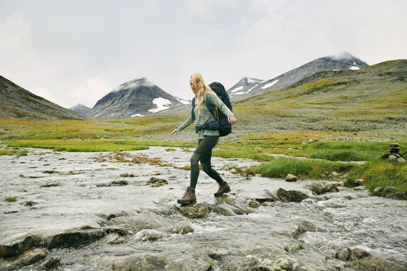 Fjallraven Womens Abisko Trekking Tights Pro Deep Forest/Iron Grey-10