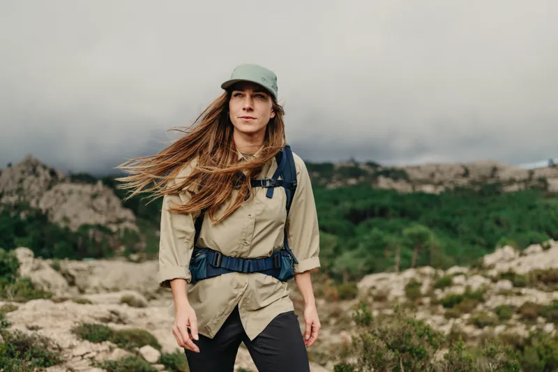 Fjallraven Womens Abisko Hike Shirt Desert Brown-6