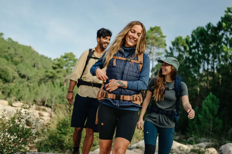 Fjallraven Womens Abisko Short Tights Deep Forest-6