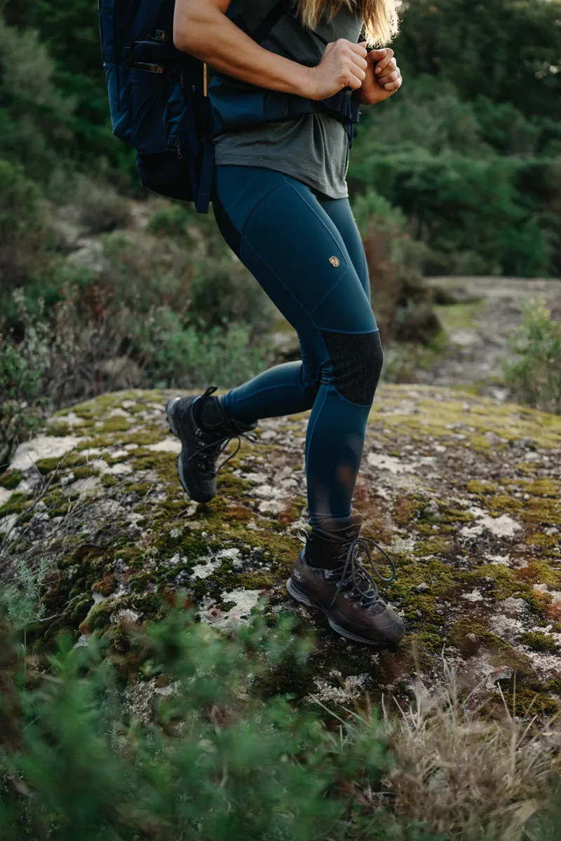 Fjallraven Womens Abisko Trekking Tights HD Black-10