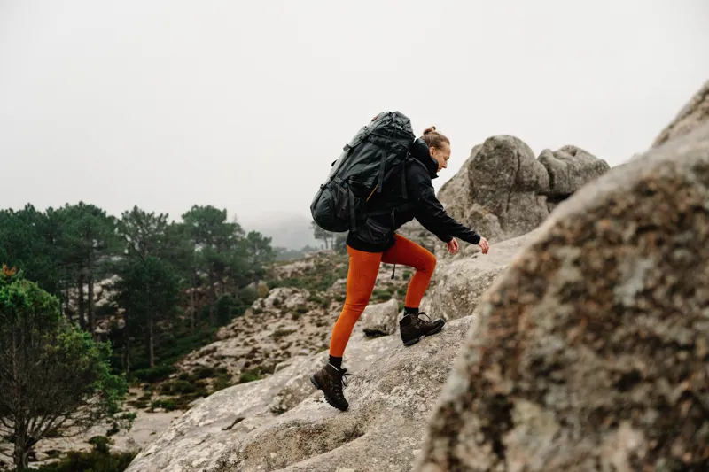 Fjallraven Womens Abisko Tights Terracotta Brown-10