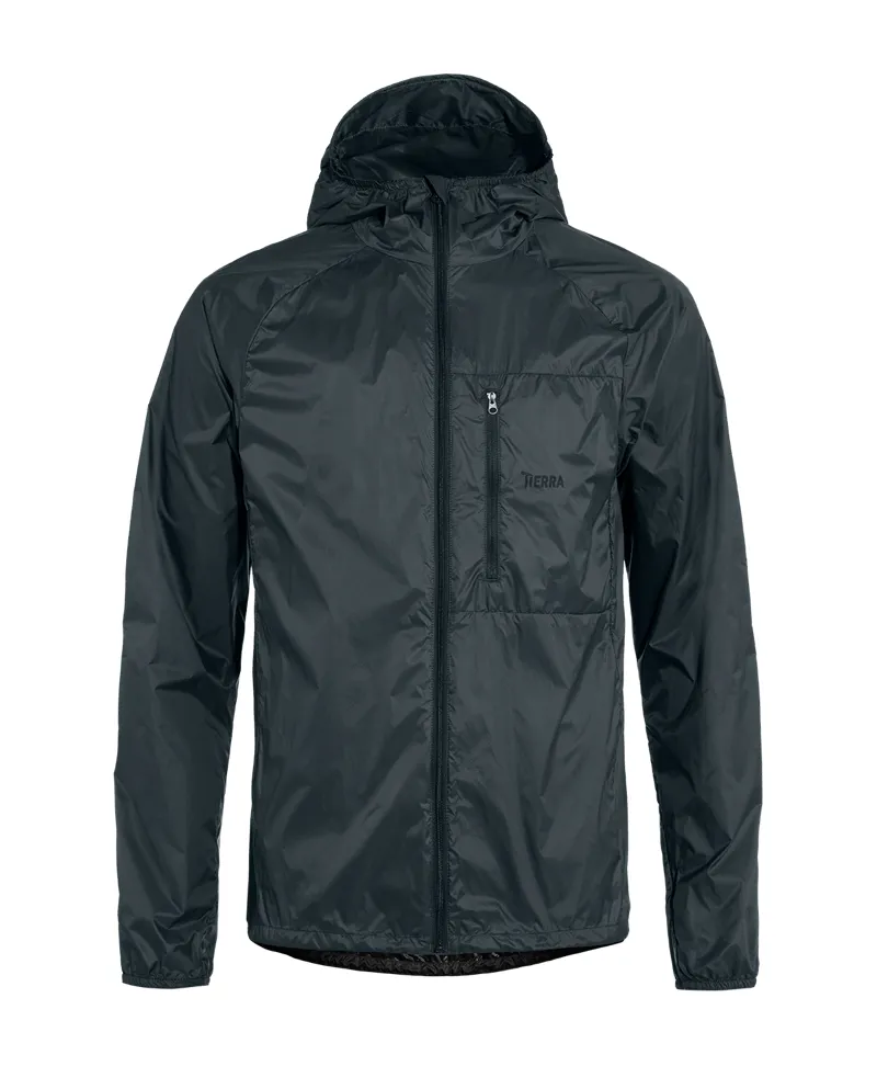 Tierra Men's Romback Wind Jacket Pitch Grey