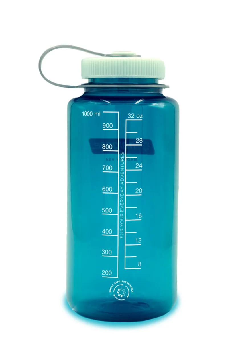 Nalgene Wide Mouth Tritan Sustain Bottle 1 Litre Trout Green-1