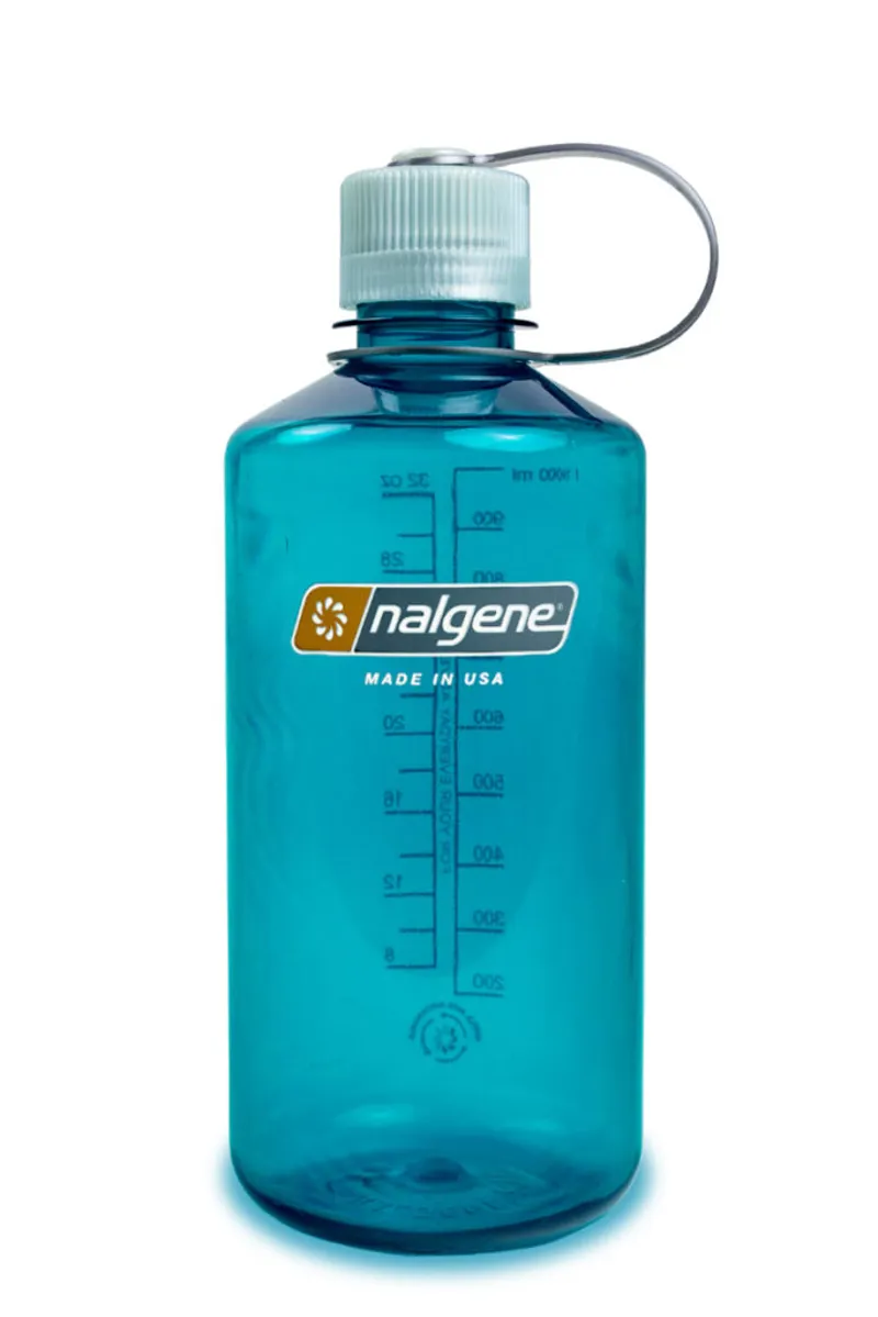 Nalgene Narrow Mouth 1L Tritan Sustain Bottle Trout Green