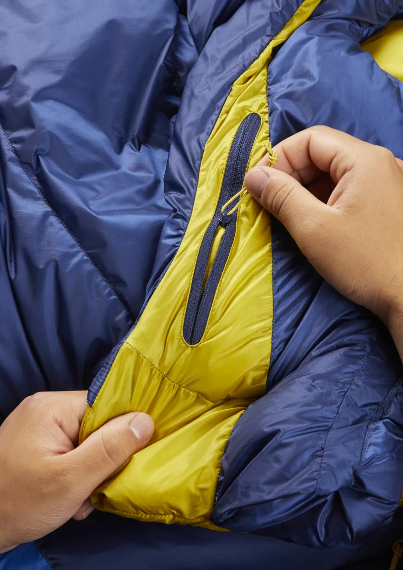 Rab Neutrino 200 Sleeping Bag Nightfall Blue - Left Zip-5